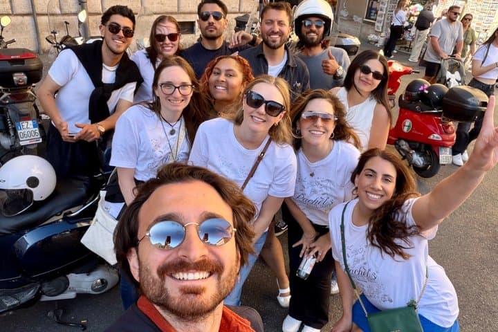 Rome Private Vespa Tour with Pick-up and Drop-off your Hotel