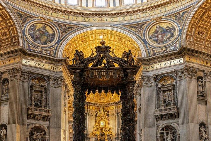 St. Peters Basilica, Papal Tombs and Underground Grottoes Tour