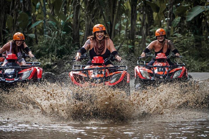 Bali: Ubud Gorilla ATV Adventure and White Water Rafting Tour