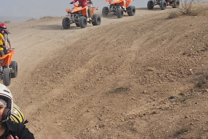 Marrakech: Agafay Desert ,Camel Ride & quad bike and Dinner show