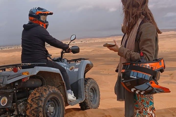 Merzouga Desert Quad Buggy and Camel Trek Adventures
