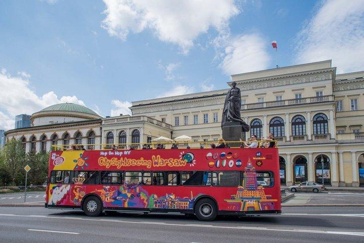 City Sightseeing Warsaw Hop-On Hop-Off Bus Tour