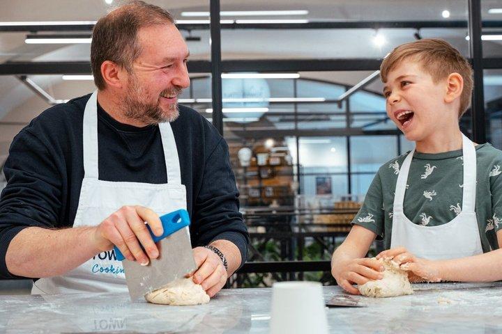 Rome Pizza or Pasta Cooking Class Gelato Tasting & Unlimited Wine