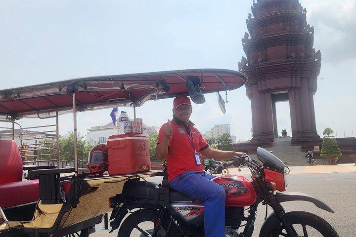 Visit 9 Places in 3 Hours by Khmer Traditional Tuk-Tuk