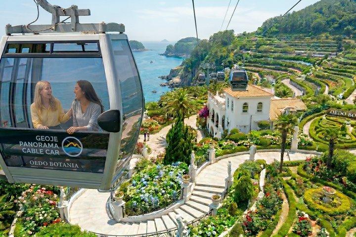 Geoje Cable Car and Oedo Botania Coastal Day Tour from Busan
