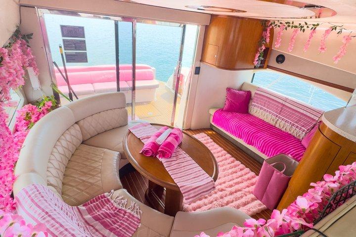 50ft Rose Yacht and 2 Jet skis | Miami Yacht Rental 13 ppl