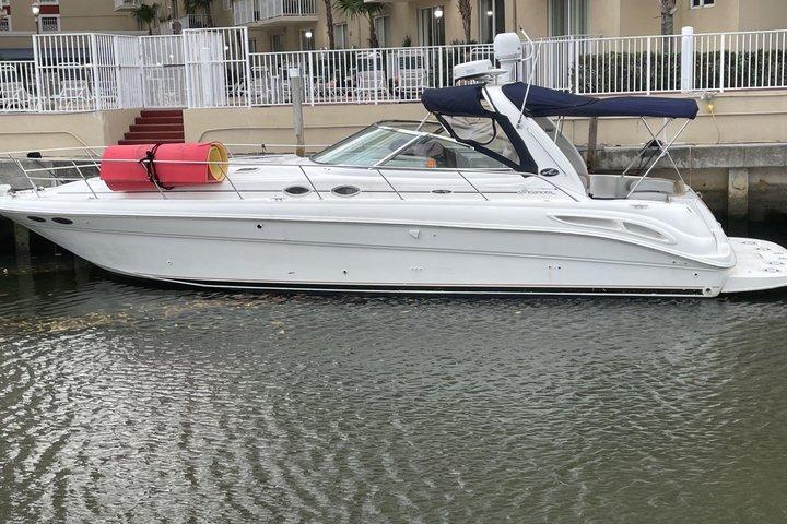 Private Miami Sandbar and Skyline Yacht Experience Up to 13 Guest