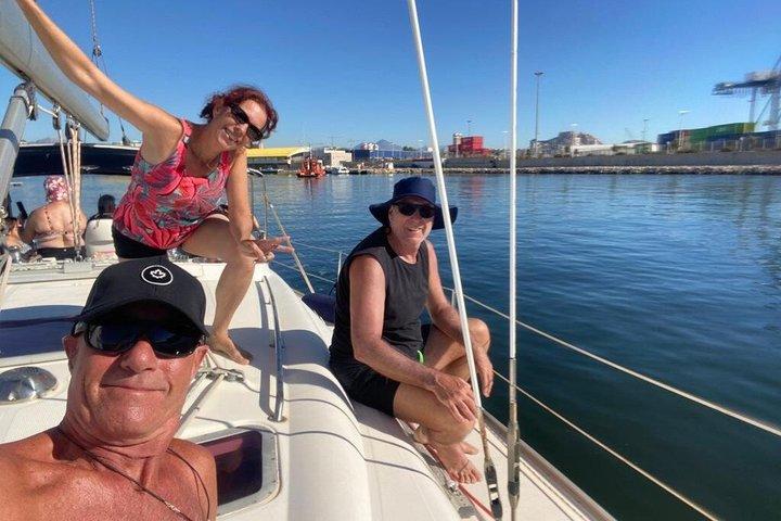 Alicante : Sailing boat tour of the Mediterranean Sea