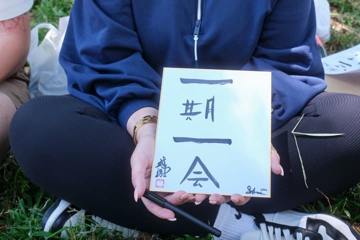 Calligraphy Workshop Tokyo | Write favorite phrase and Take Home