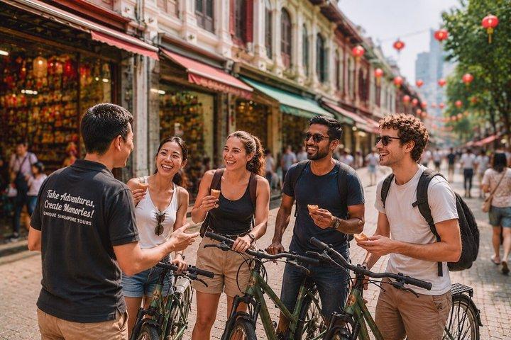 Singapore Bike and Bites: Small Group Food Tour on Bicycle