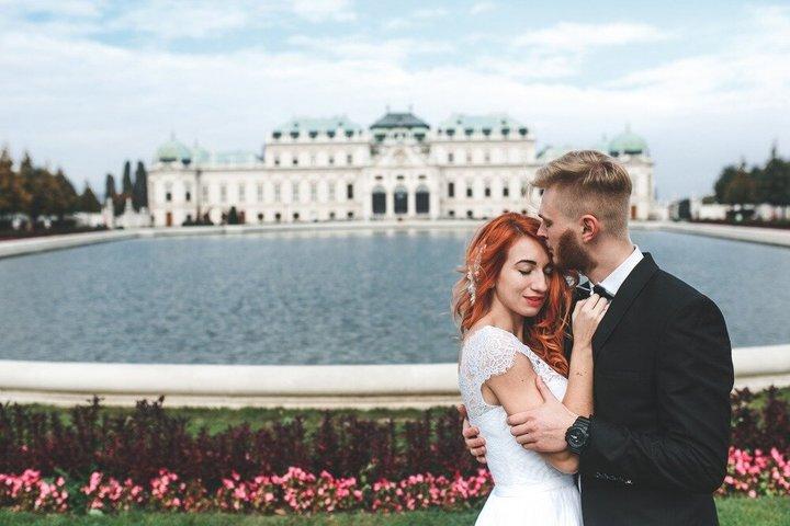 Belvedere Palace Gardens Photoshoot in Vienna