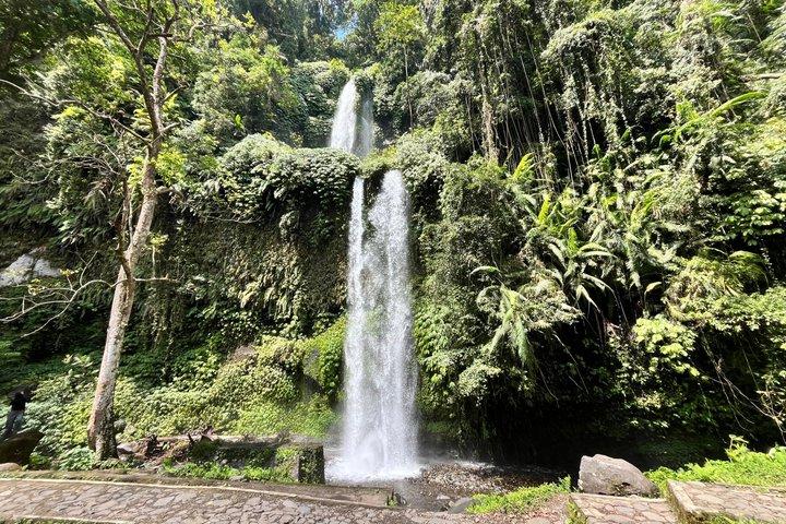 Sendang Gile & Tiu Kelep Waterfall, Rice Terrace & Selong Hill