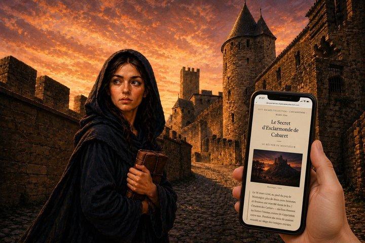 Carcassonne In the footsteps of cathars - Treasure hunt