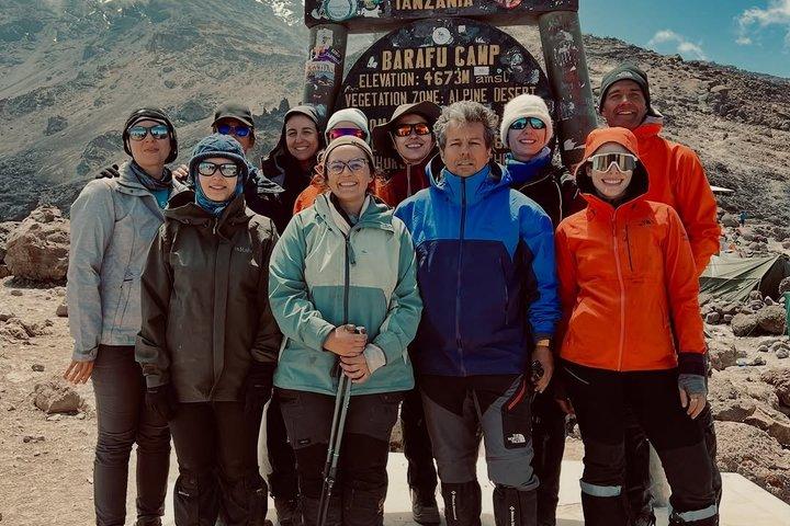 7 Days Machame Route Joining Group Kilimanjaro Trek