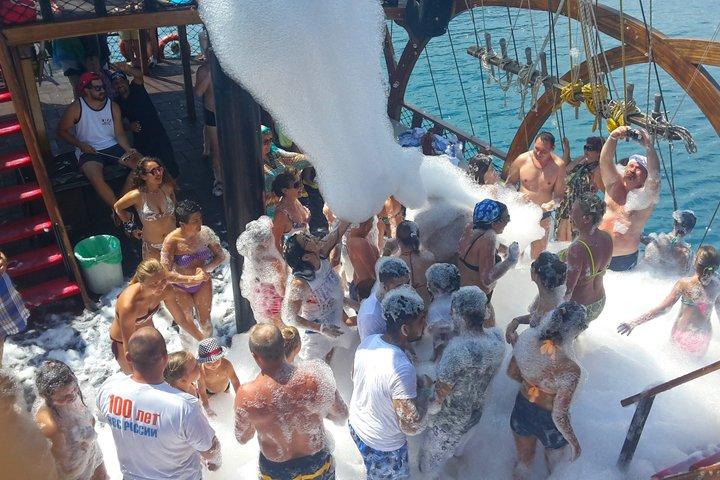 Olympos Porto Genoese Boat Tour Swim and Snorkel with Lunch
