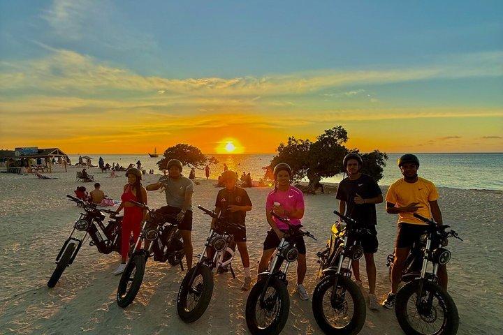 Oranjestad City Sunset Bike Tour