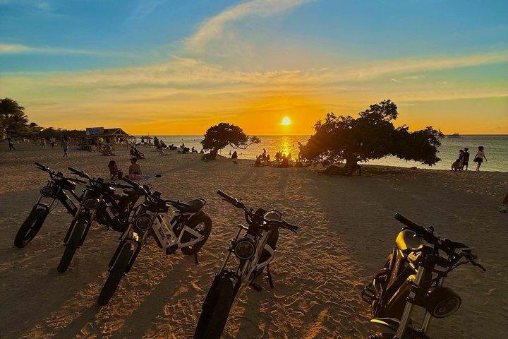 Oranjestad City Sunset Bike Tour