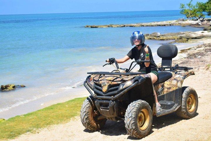 Private Jamwest ATV and Zipline Adventure in Negril Jamaica