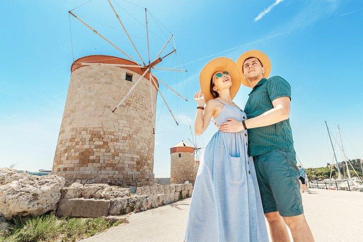Rhodes Old Town and Harbour Private Photoshoot