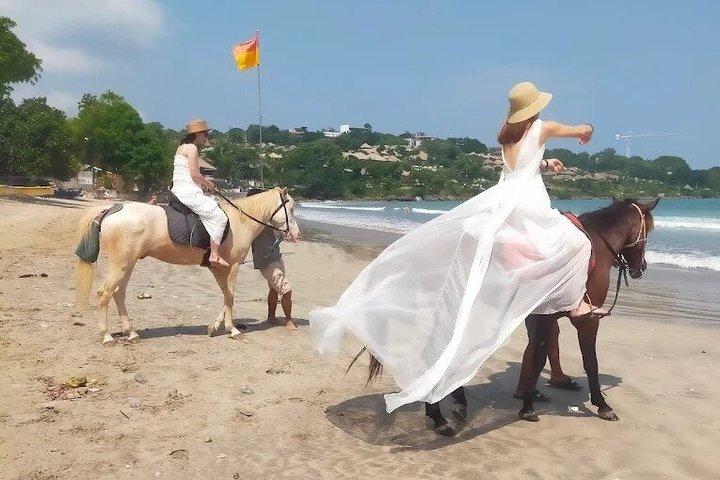 Bali Horseback Riding In Jimbaran Bay Beach Experience
