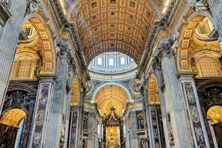 Vatican: St.Peters Basilica Priority Entrance With Audio guide