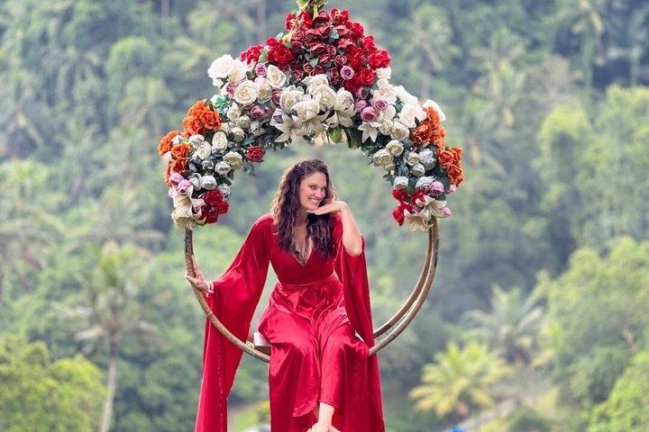 Ubud Waterfalls, Tegalalang Rice Teracces With Bali Swing Tour