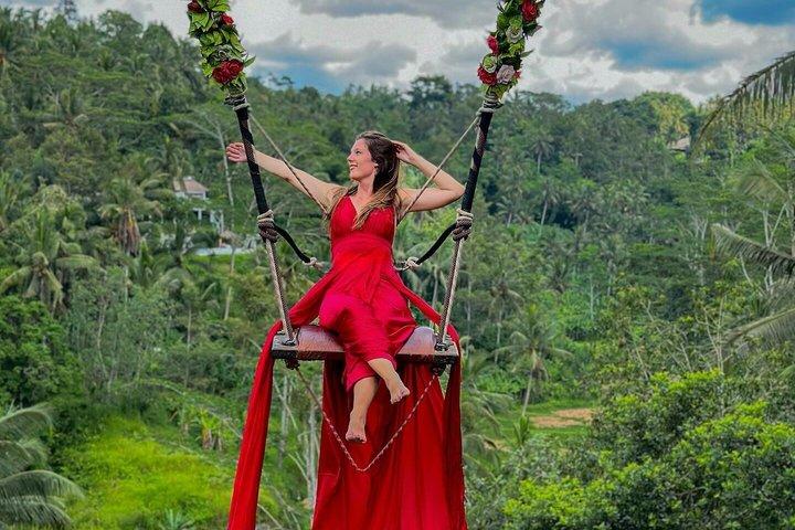 Ubud : Private Waterfalls, Monkey Forest, With Bali Swing Tour