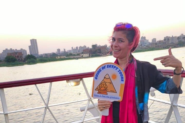 Sunset or night time Cairo Nile Dinner Cruise with live show