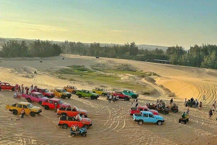 Mui Ne Sand Dunes Jeep Tour With Quad bike Experience