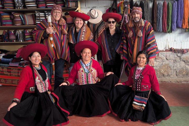 from Cusco:Chinchero,Moray & Salt Mines drop-off in Ollantaytambo