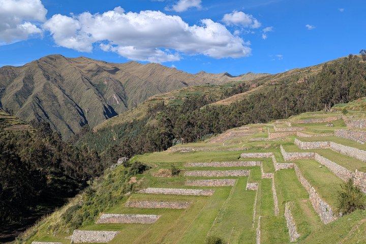 from Cusco:Chinchero,Moray & Salt Mines drop-off in Ollantaytambo
