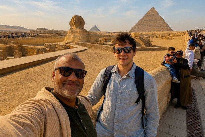 Private Giza Pyramids, Sphinx, Old Cairo & St. Simon Monastery