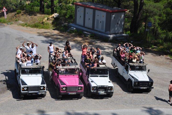 Alanya Sapadere Canyon Jeep Safari with Waterfalls and Lunch