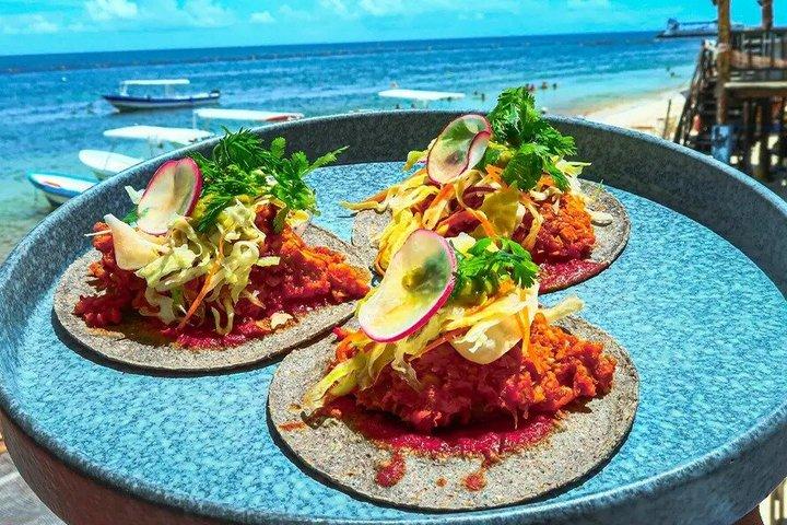Cancun Beach Taco Tour Culinary Journey with Tequila Tasting