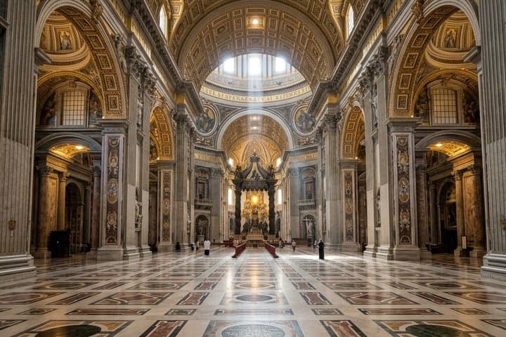 Saint Peter's Basilica Semiprivate Tour with privileged access