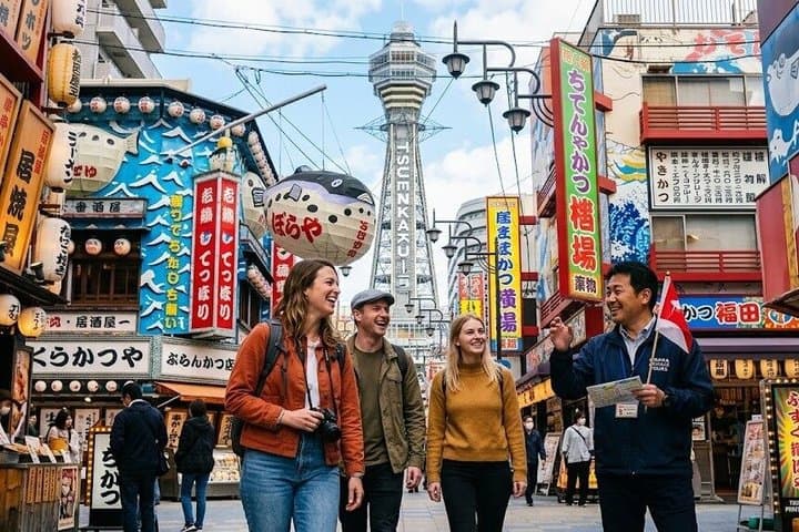 Osaka 6hr Private Walking Tour with Government Licensed Guide