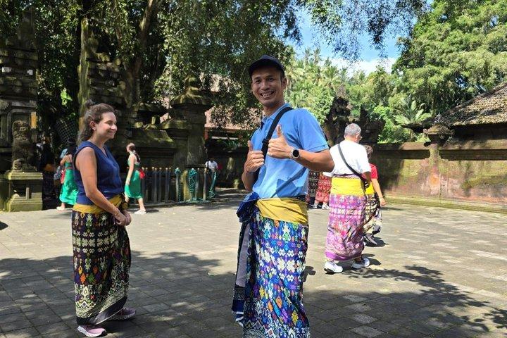 Ubud: Monkey Forest, Jungle Swing, Rice Terrace and Water Temple