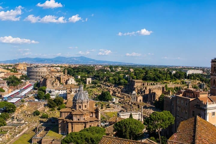 Vittoriano Access & 360° Panoramic Terrace with Audio Guide