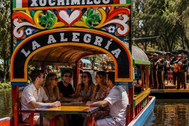 Xochimilco Floating Gardens and Coyoacan Private Tour
