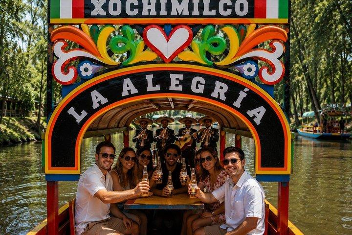 Xochimilco Floating Gardens and Coyoacan Private Tour