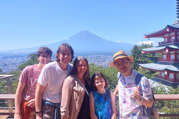 Mt. Fuji Five Lakes Tour with Guide & Vehicle (Tokyo Dep)
