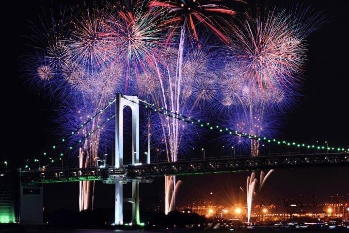 Tokyo: Koto Fireworks Festival on Japanese traditional Houseboat