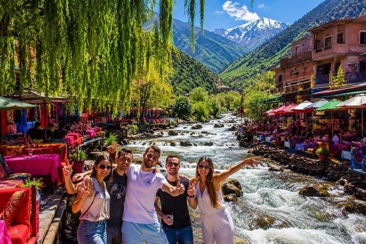 Ourika Valley, Atlas Mountains, Waterfalls Hike & Lunch + Guide