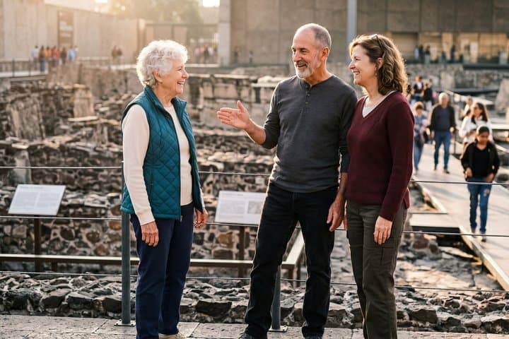 Private Family Cultural Walking Tour in Historic Mexico City