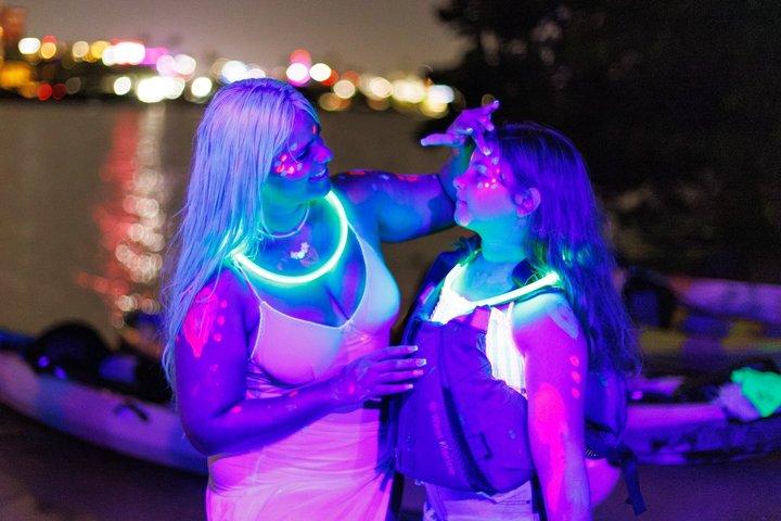 San Juan Glow Paint Night Kayak & Amazing Views in Condado Lagoon