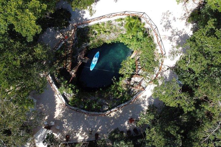 3 Hidden Cenotes Experience & Puerto Morelos Reef Snorkeling