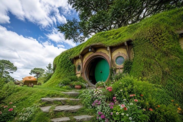Hobbiton,Waitomo Caves,WaiOTapu & Mitai Māori Village–All In One
