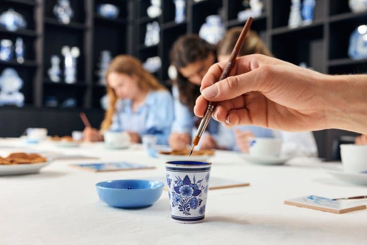 Amsterdam Traditional Dutch Blue Tile Painting Workshop