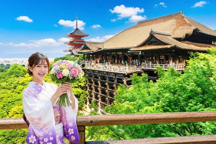 Kyoto & Uji: Full Day Sightseeing Tour from Osaka or Kyoto