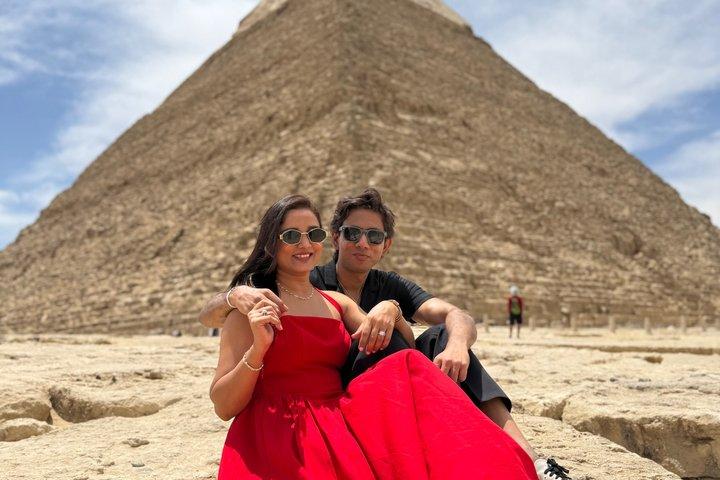 Full Tour Giza Pyramids, Sphinx, Camel, inside pyramid & Quadbike